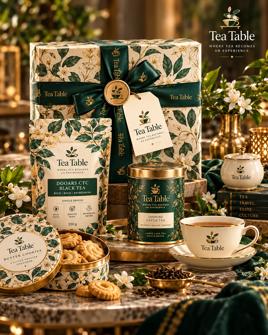 Premium Tea Table gift hamper